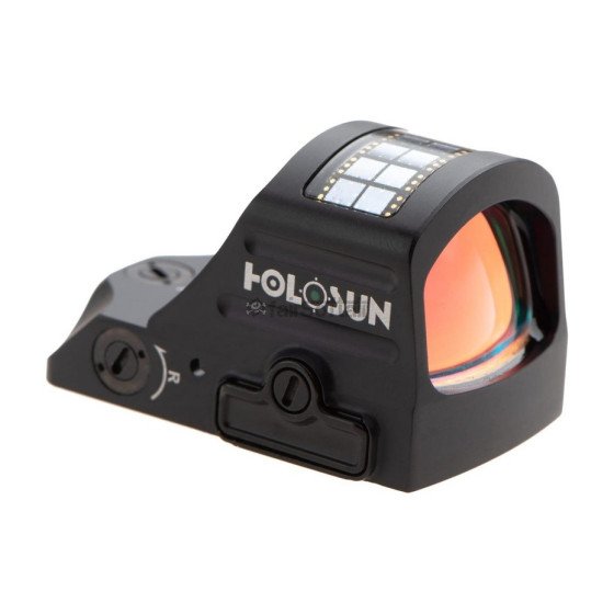 Holosun HE407C-GR X2 Elite Solar Green Dot Sight - Black