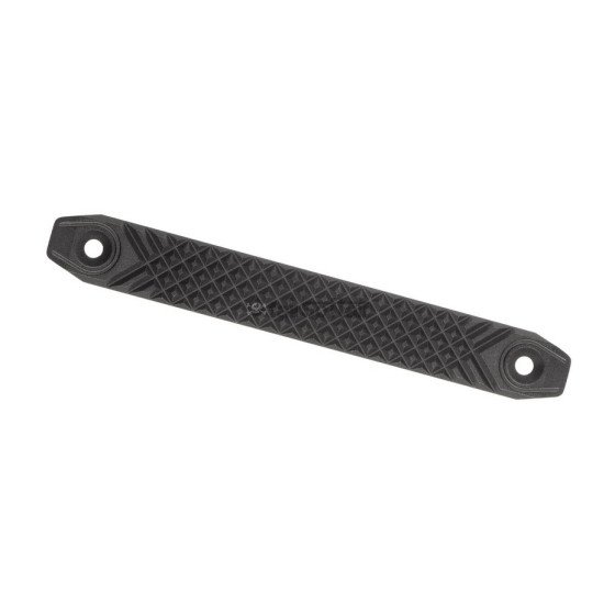 Metal Type M CNC Aluminium Rail Cover Long for M-LOK & Keymod - Black