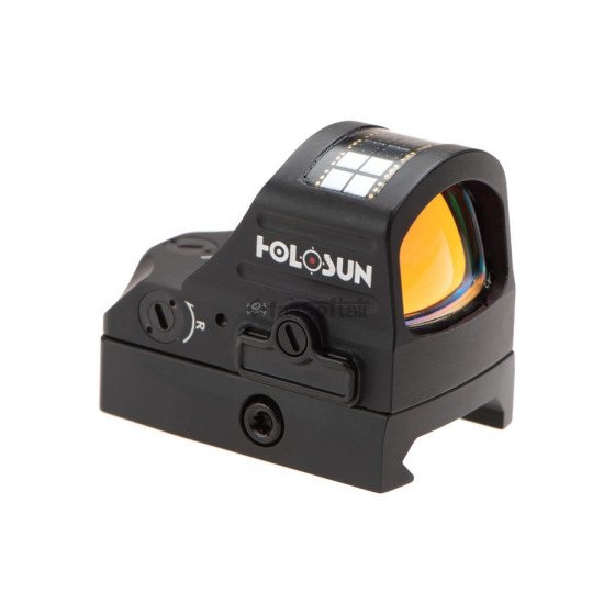 Holosun HS507C X2 Solar Red Circle Dot Sight - Black