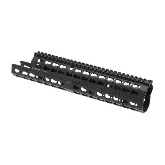 Leapers AK 13.5 Inch Super Slim Keymod Handguard CN - Black