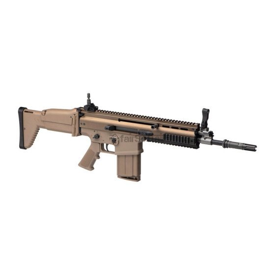 WE Mk17 Open Bolt GBR - Desert