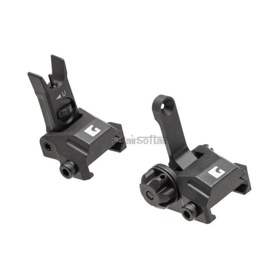Clawgear Flip-Up Sight Set - Black