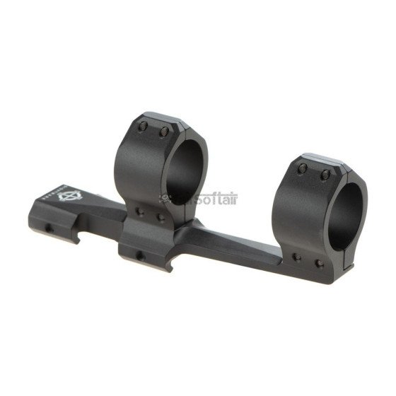 Sightmark 30mm / 25.4mm Tactical Fixed Cantilever Mount - Black