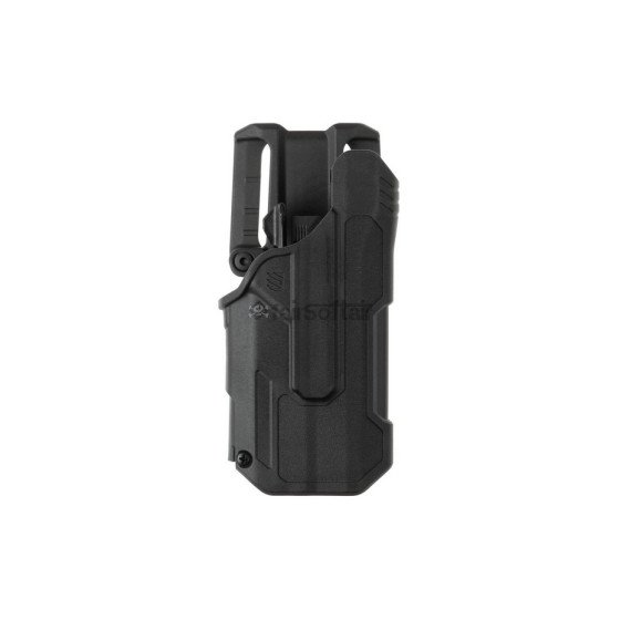 Blackhawk T-Series L2D Duty Holster für Glock 17/19/22/23/31/32/47 TLR-7/8 - Black