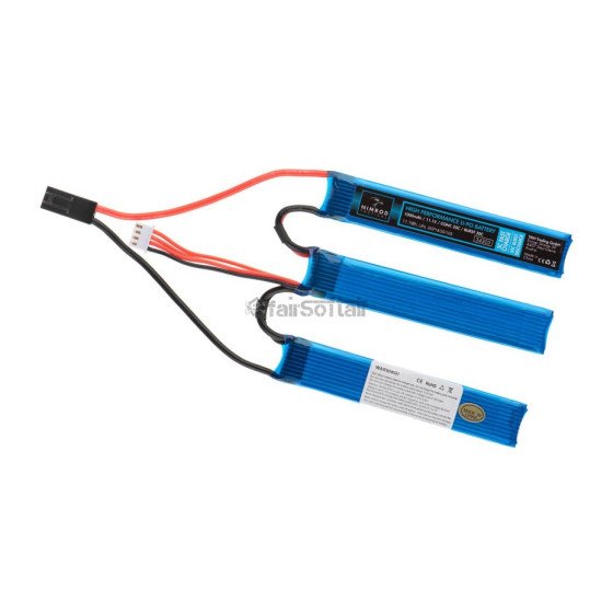 Nimrod Lipo 11.1V 1000mAh 25C Split Type - Blue