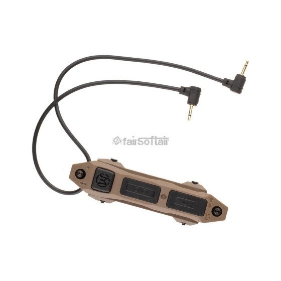 WADSN Tactical Augmented Dual Function Tape Switch with Lock 2.5mm - Dark Earth