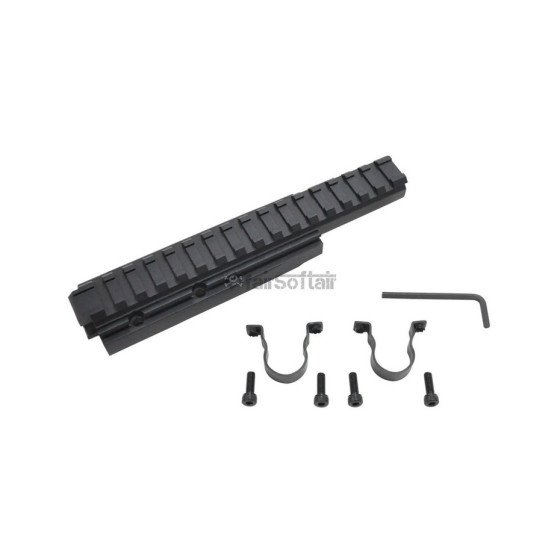 LCT LCK Forward Optical Rail System - Black