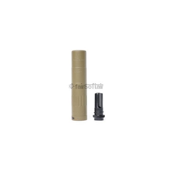 PTS Syndicate PTS MK18SD Mock Suppressor - Dark Earth