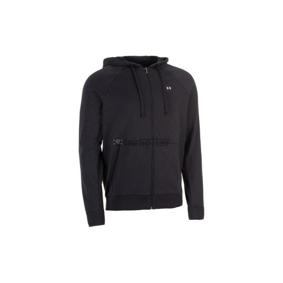 Under Armour UA Rival Feece FZ Hoodie - Black