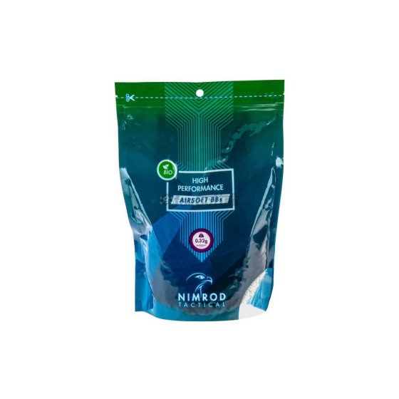 Nimrod 0.32g Bio BB High Performance 3125rds - White