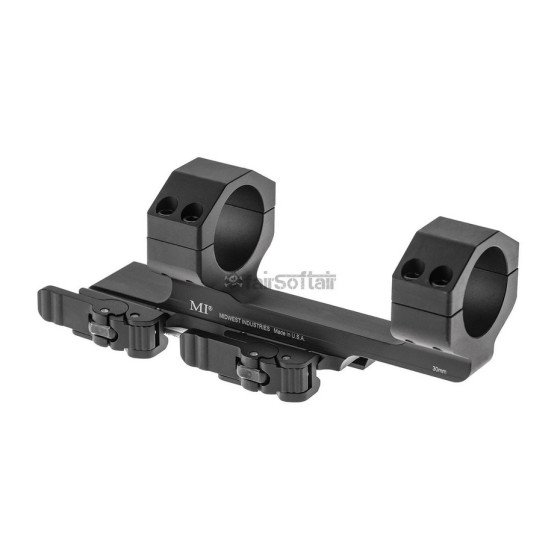Midwest Industries 30mm QD 1.4" Offset Scope Mount - Black