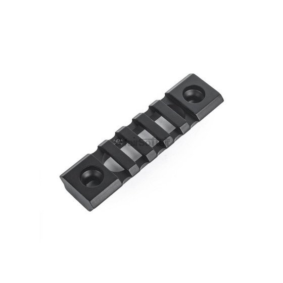 Metal 5-Slot Aluminum Rail for Keymod - Black