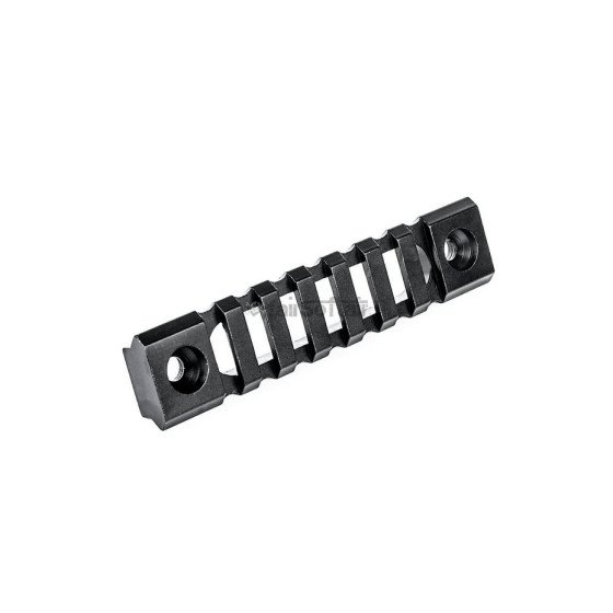 Metal 7-Slot Aluminum Rail for Keymod - Black