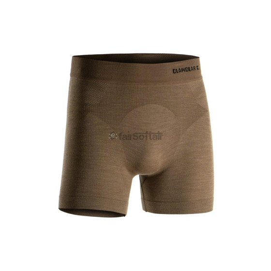 Clawgear Merino Seamless Boxer - Stonegrey Olive