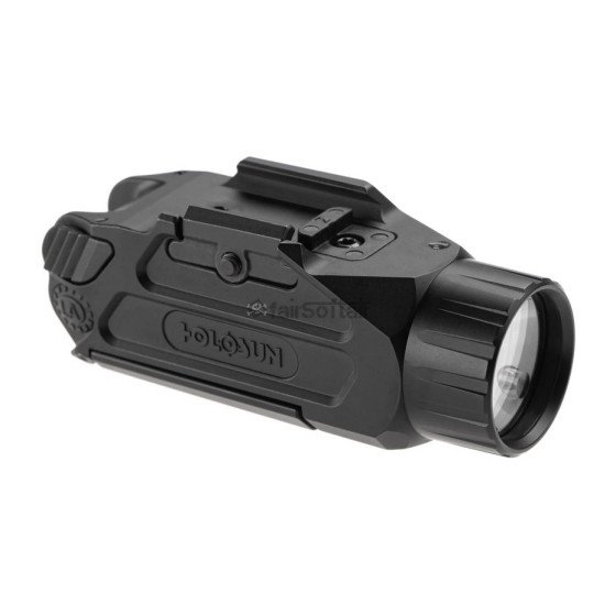 Holosun P.ID Plus Pistol Flashlight / Green Laser - Black