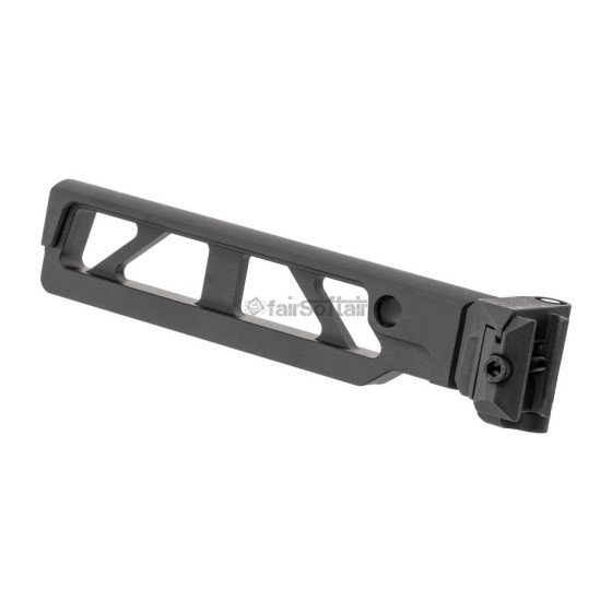 5KU ST-6 RIS Mounted Folding Stock - Black