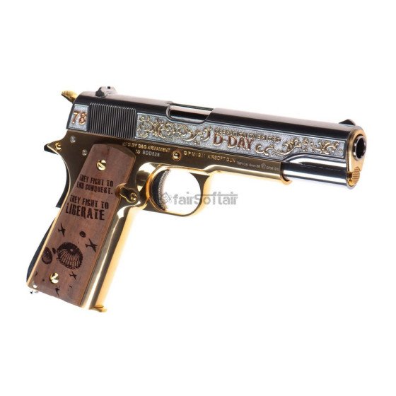 G&G GPM1911 D-Day Limited Version GBB - Black