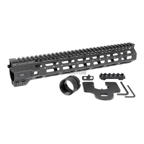 Midwest Industries AR15 12.625 Inch Combat Handguard M-LOK
