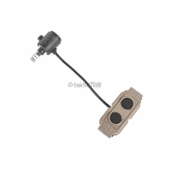 WADSN Dual Function Tape Switch for Rein Tactical Lights - Dark Earth