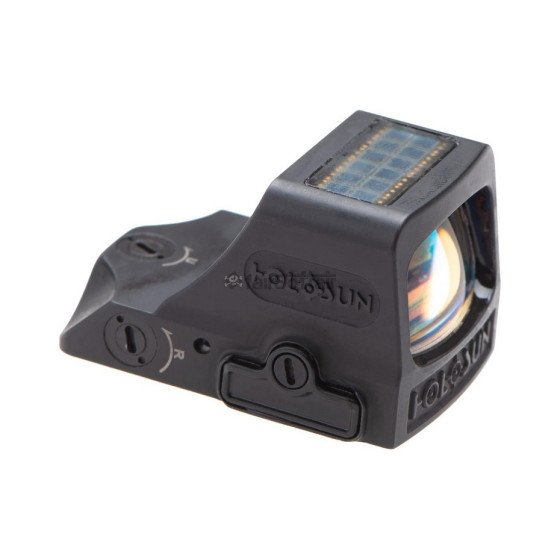 Holosun HE508T-GR X2 Elite Solar Green Circle Dot Sight - Black