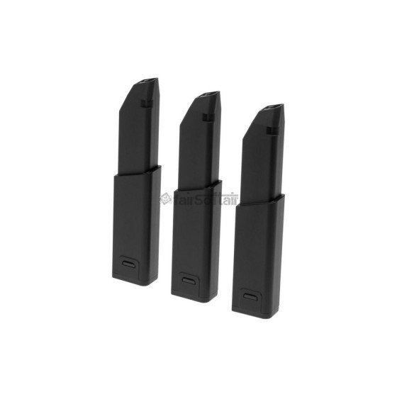 Krytac Magazin Kriss Vector Midcap 95rds 3-pack - Black
