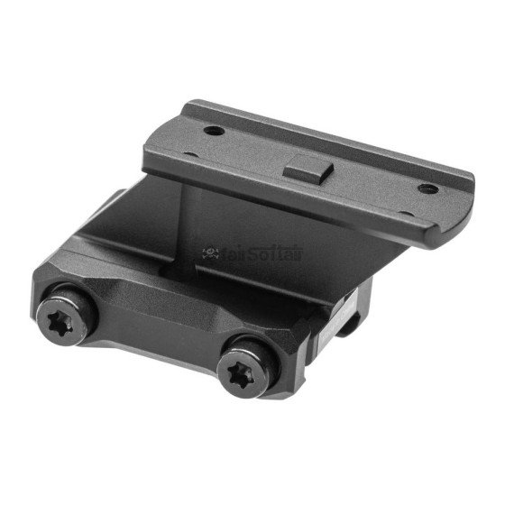 Primary Arms GLx Lower 1/3 Cowitness Micro Dot Riser Mount with .125" Spacer - Black