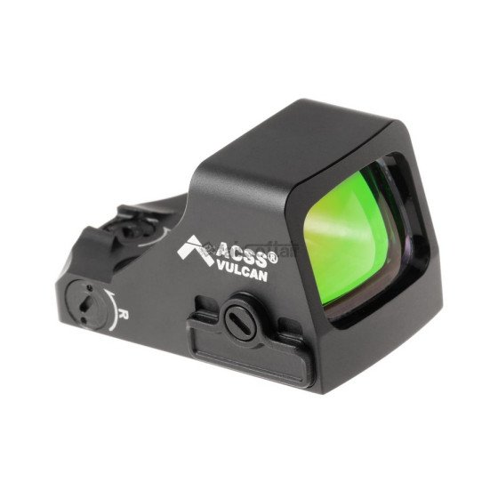Holosun HE507-GR-X2 Compact Pistol Green Dot Sight ACSS Vulcan - Black