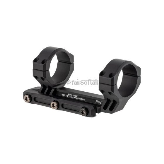 Primary Arms PLx 34mm Cantilever Mount 1.5" 20 MOA Cant - Black