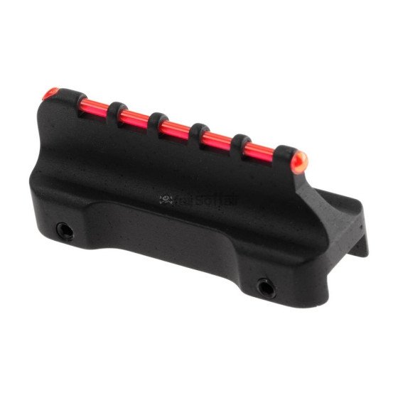 LPA Adjustable Fiber Optic Front Sight for 6-8mm Shotgun Ribs