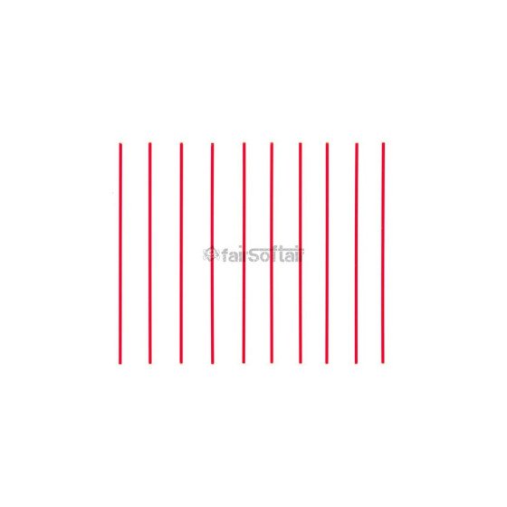 LPA Fiber Optics Blister 1.5mm Red