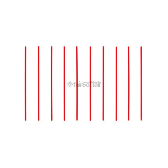 LPA Fiber Optics Blister 2mm Red