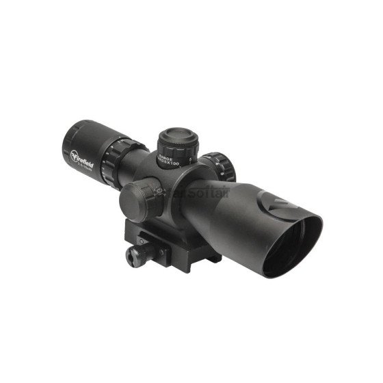Firefield 2.5-10x40 Barrage Rifle Scope - Black